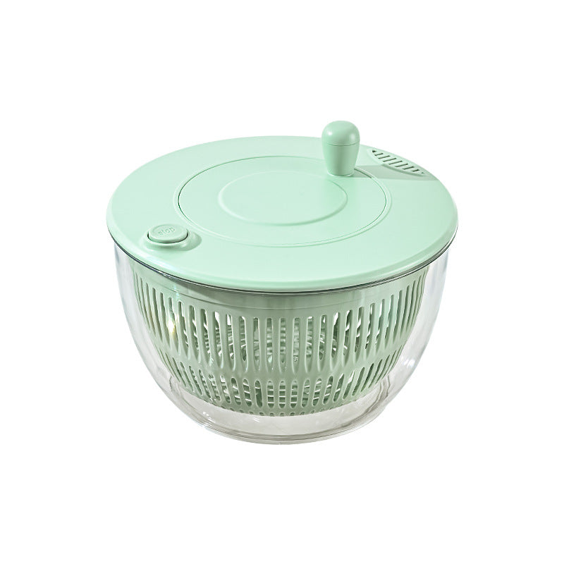 Manual Salad Spinner with Drain Basket