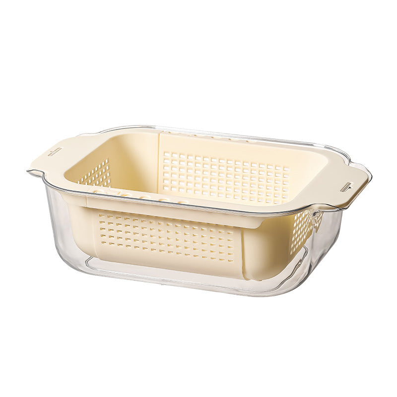 Expandable Over-the-Sink Colander & Drain Basket