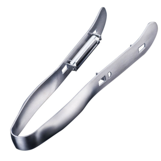 Stainless Steel Asparagus Peeler Tongs – Easy-Grip Vegetable Peeler